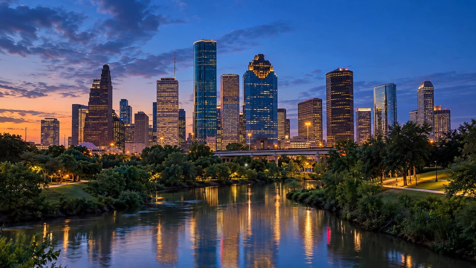 AI-generated editorial view of Houston