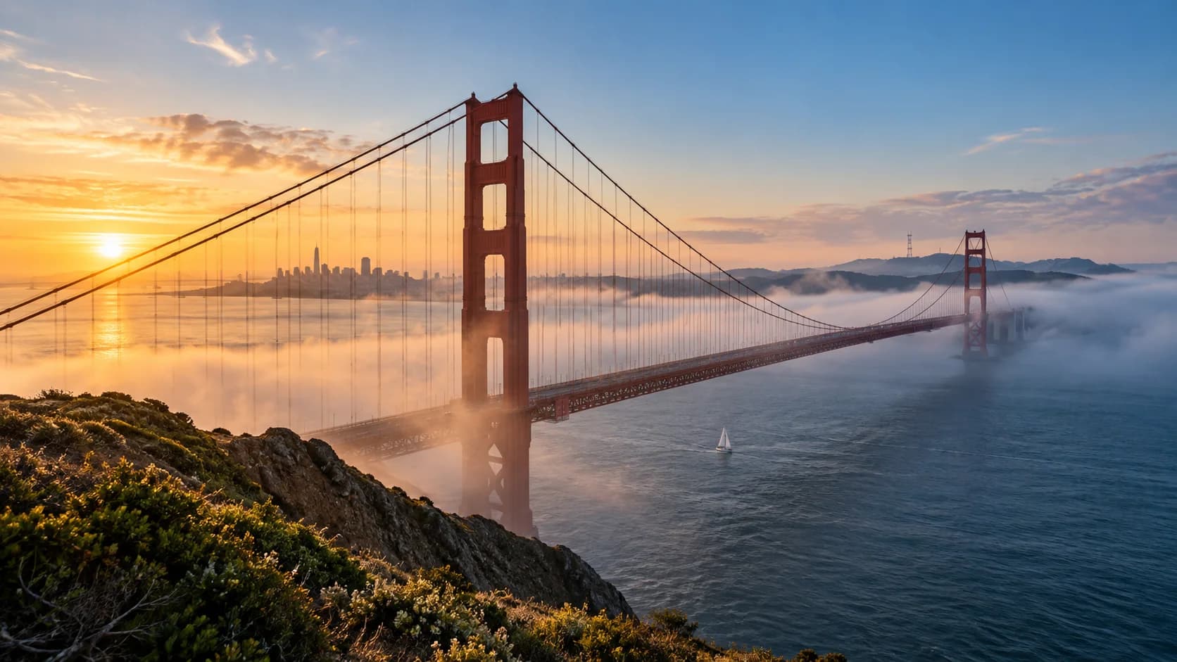 AI-generated editorial view of San Francisco