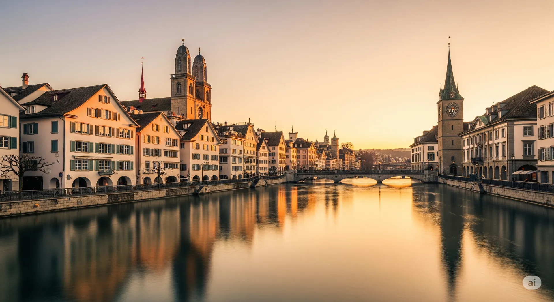 Zurich, Switzerland — First Class flight destination