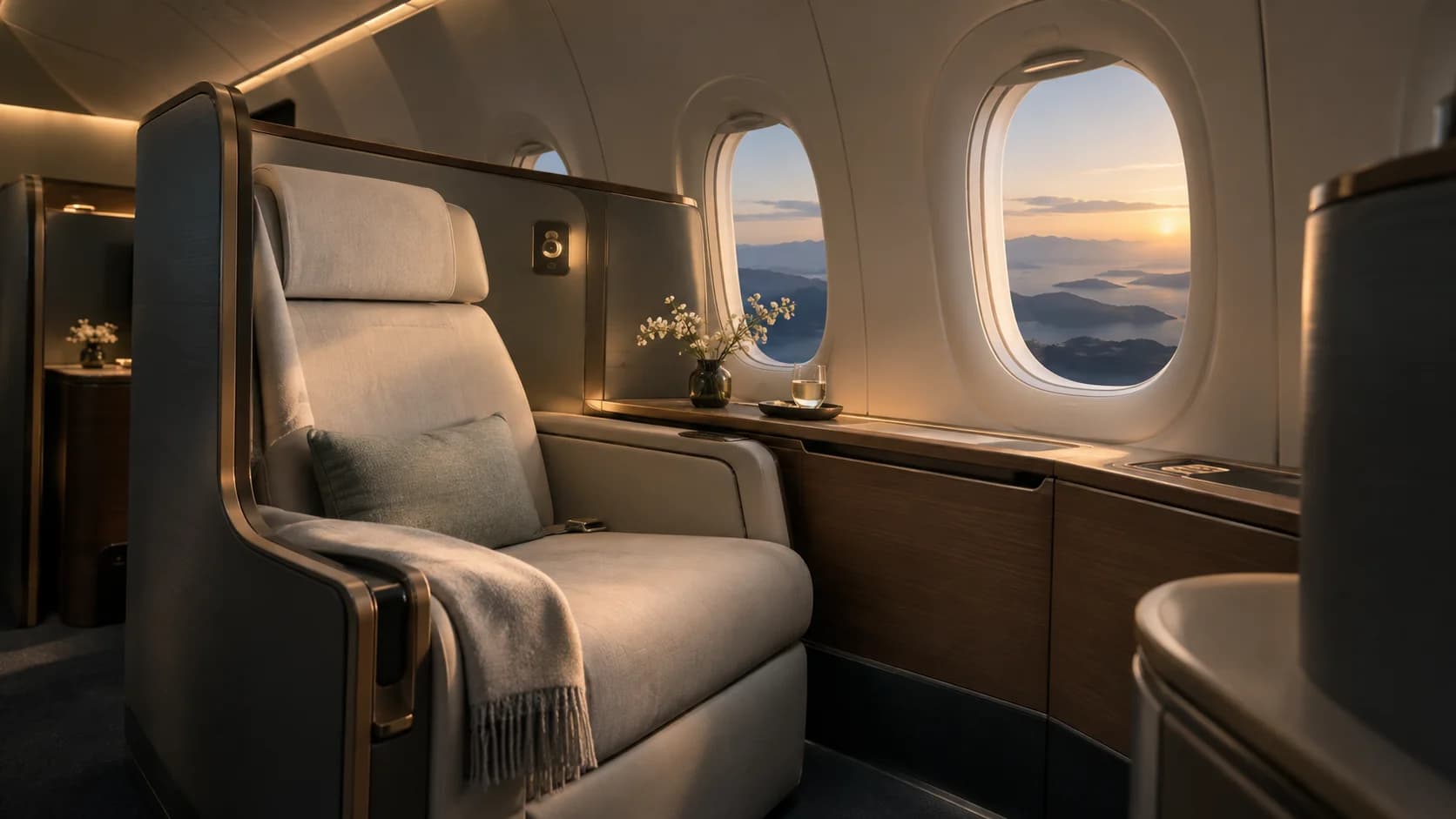 Cathay Pacific First Class cabin, Cathay Pacific First Class suite