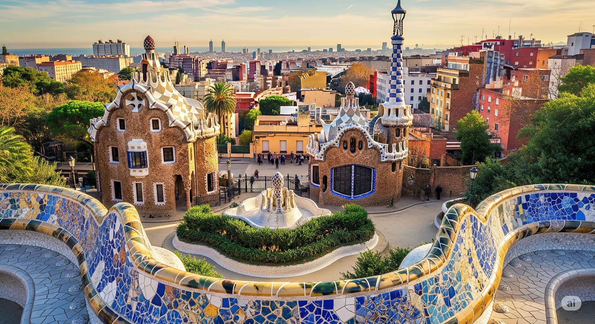 Barcelona, Spain — First Class flight destination