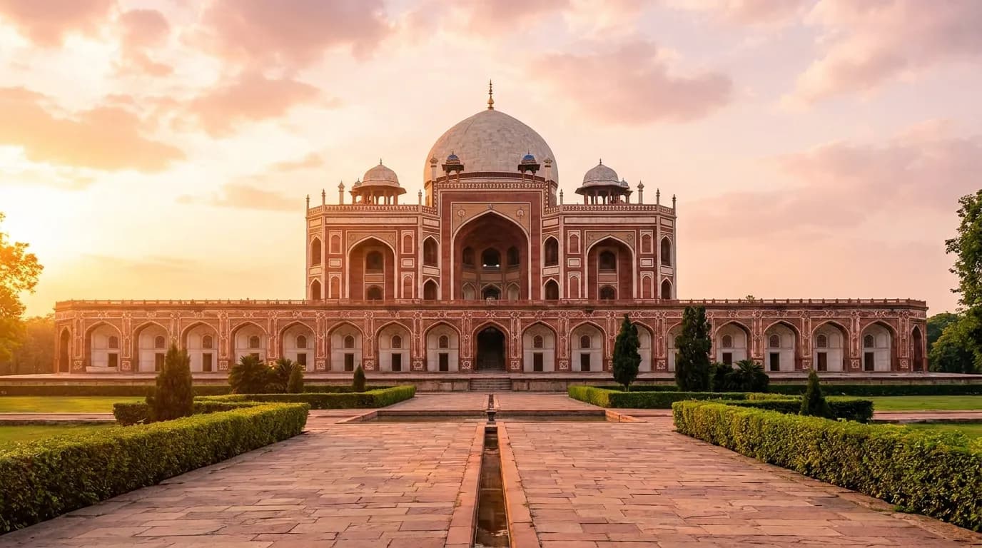 Delhi, India — First Class flight destination