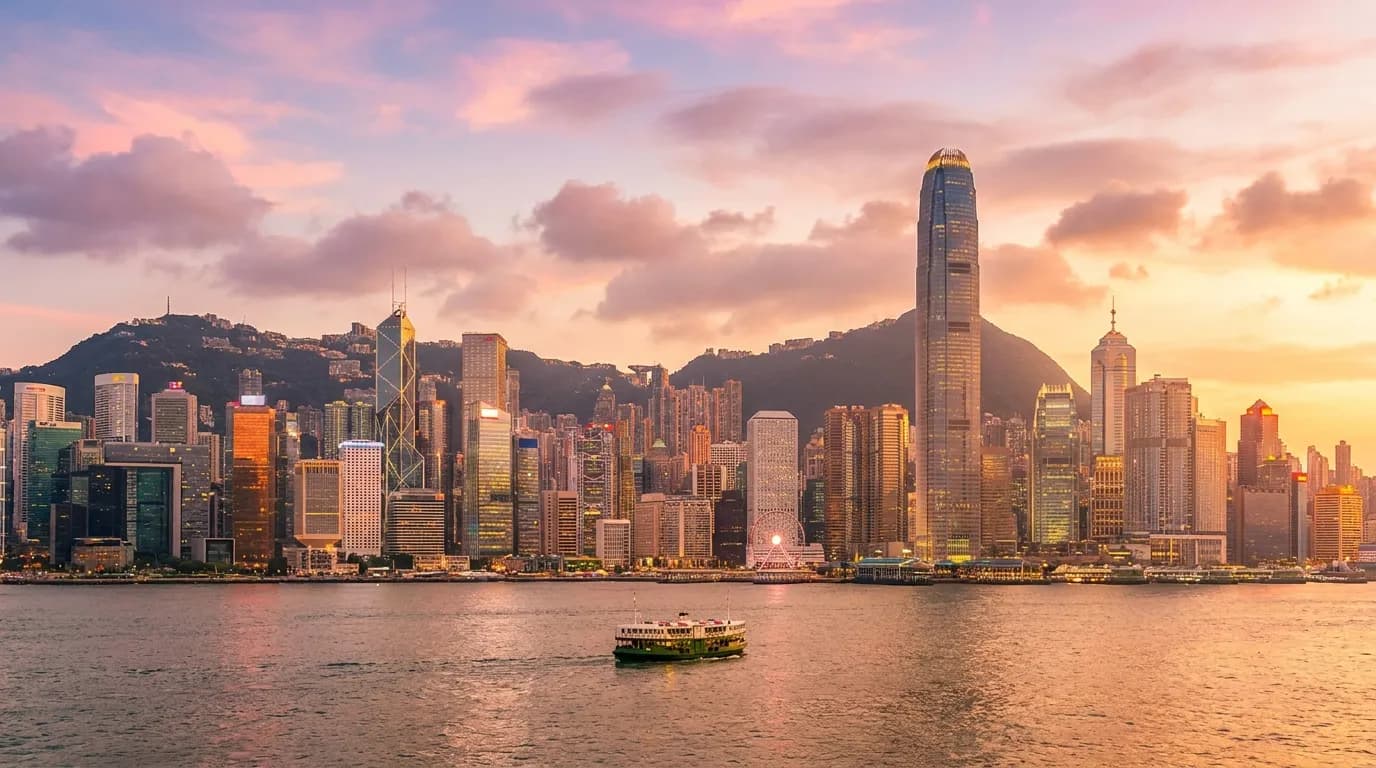 Hong Kong, Hong Kong SAR, China — First Class flight destination