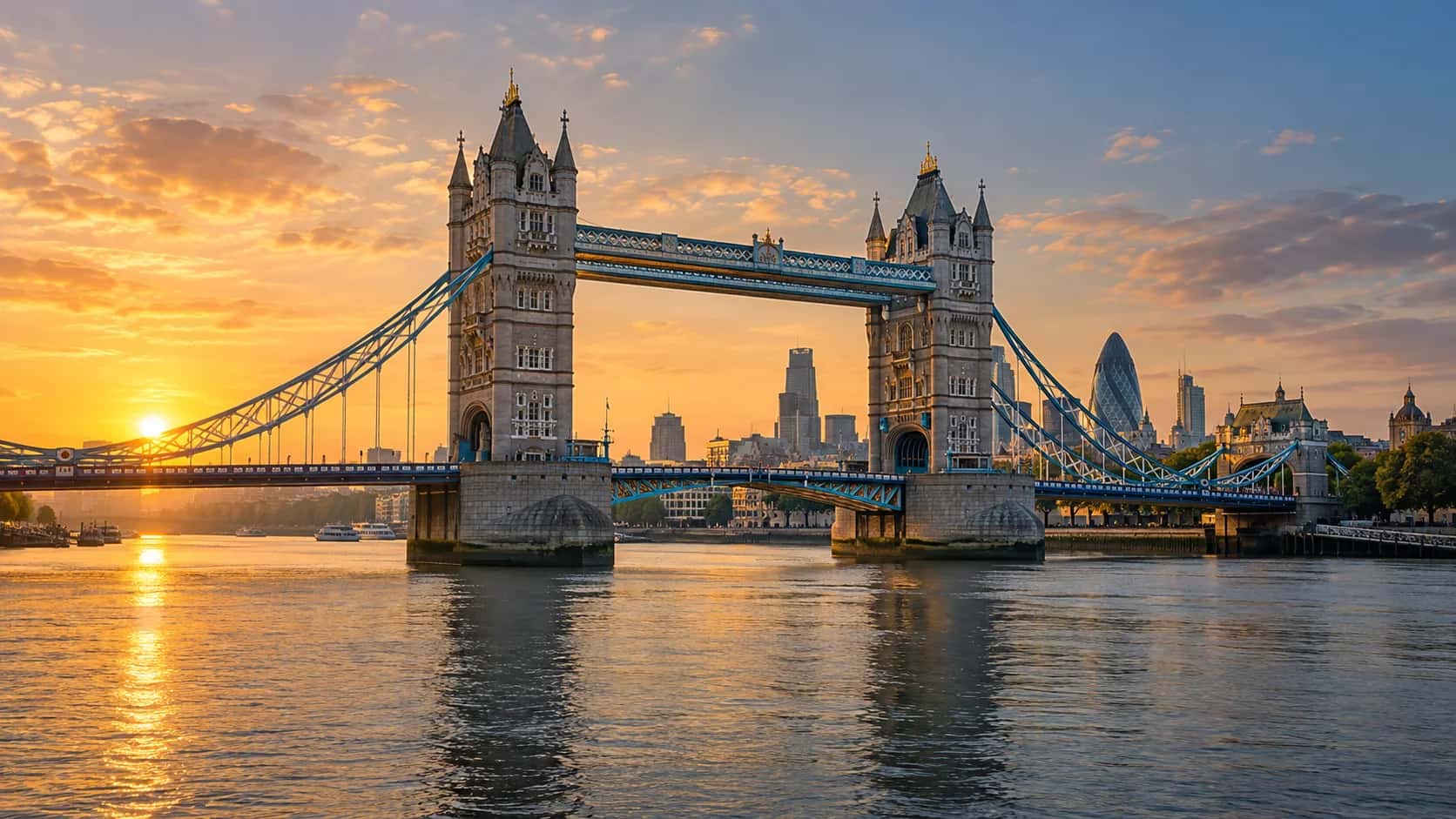 Cityscape of London, United Kingdom, First Class flight destination
