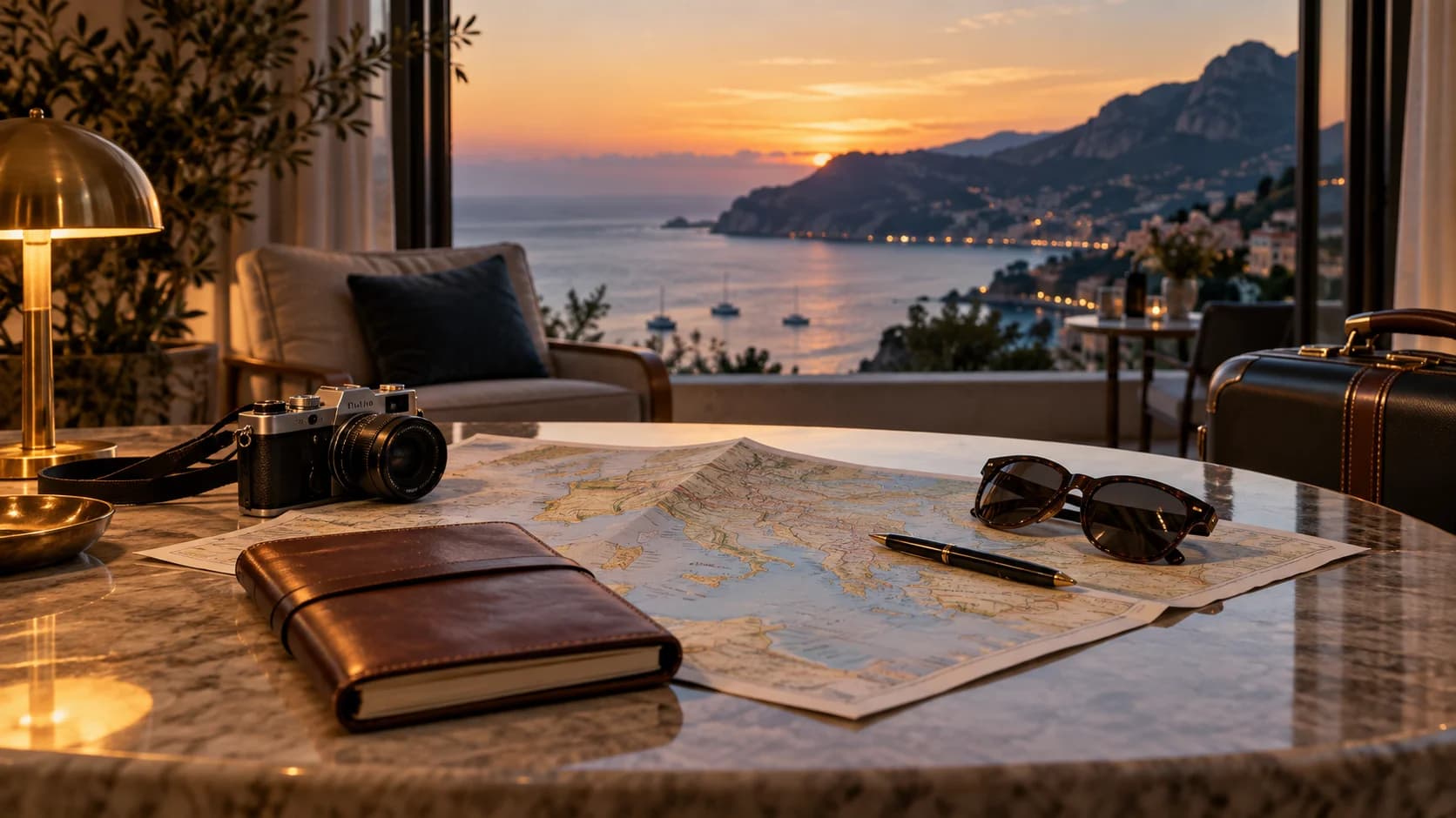 Editorial illustration for How to Plan a Luxury Vacation: The Complete Framework